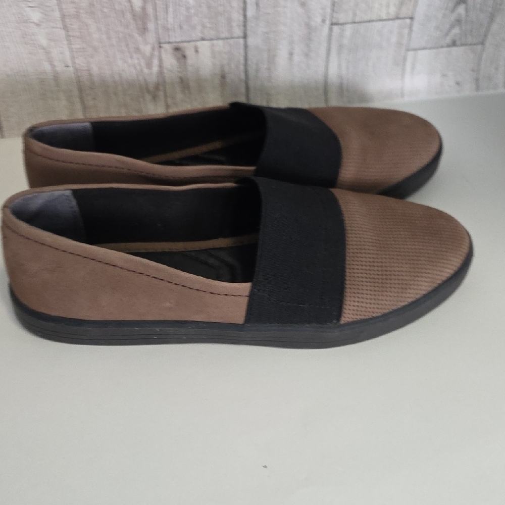 Franco Sarto Taupe Loafers - Picture 5 of 10
